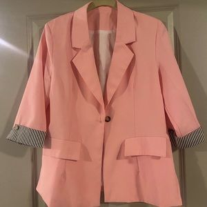 Bubblegum pink blazer, size XS